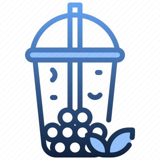 Bubble, tea, plastic, cup, beverage, straw, drink icon - Download on Iconfinder