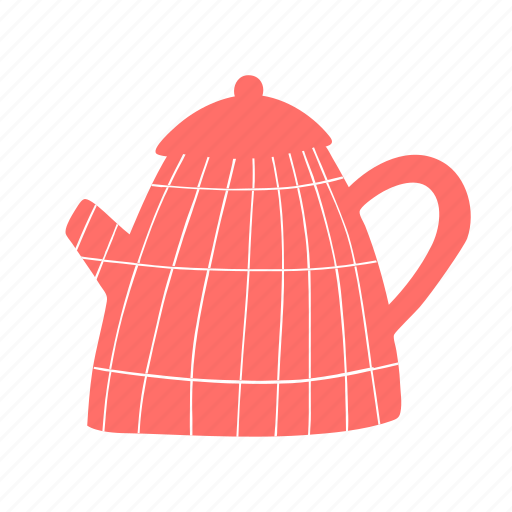 Kettle, pot, red, tea, teakettle, teapot icon - Download on Iconfinder