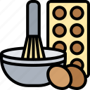 bakery, whisk, cookware, cooking, kitchen