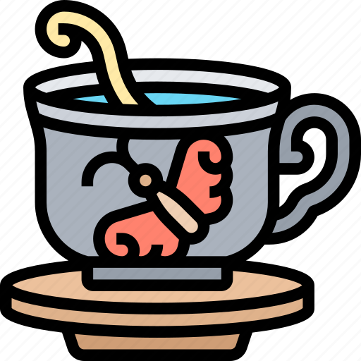 Tea, cup, ceramic, drink, caf icon - Download on Iconfinder