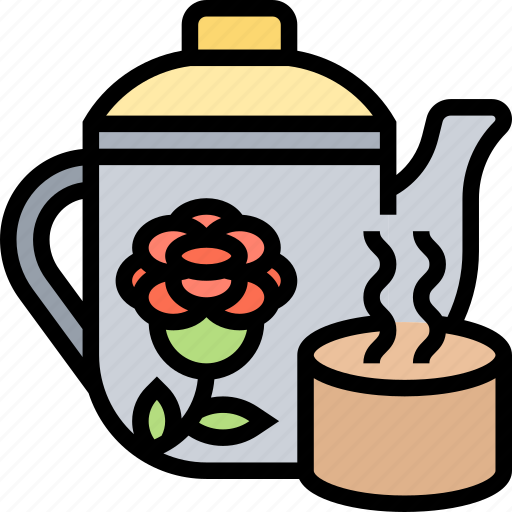 Tea, hot, drink, kettle, fresh icon - Download on Iconfinder