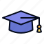 graduation cap, graduation hat, education, diploma, mortarboard, student, degree, academic, university 