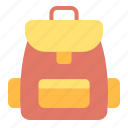 backpack, bag, school, school bag