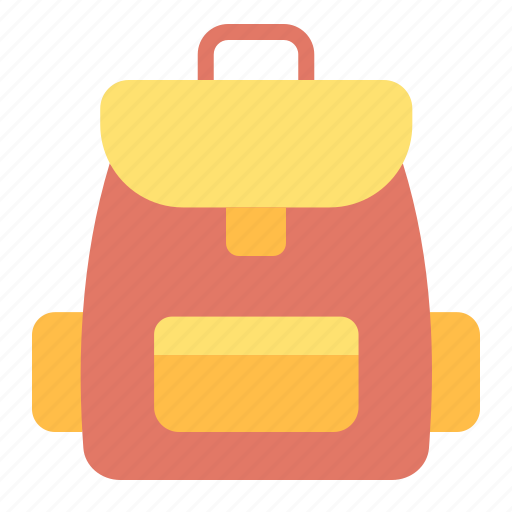 Backpack, bag, school, school bag icon - Download on Iconfinder
