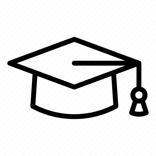 Graduation cap, graduation hat, education icon - Download on Iconfinder