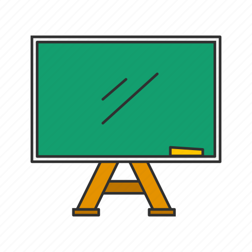 Board, chalk board, classroom, educational, green board, school icon -  Download on Iconfinder