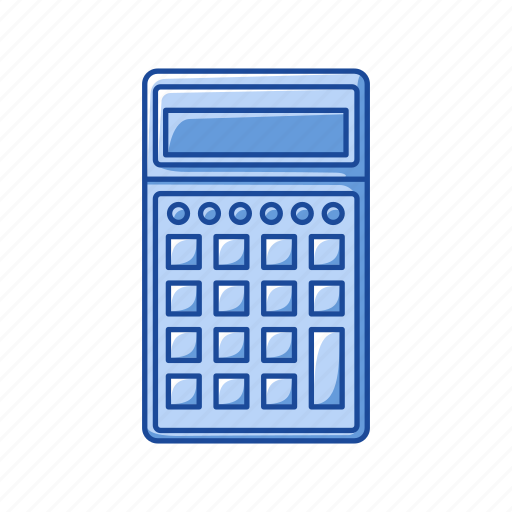 Calcu, calculator, educational, math, office, school, supply icon - Download on Iconfinder
