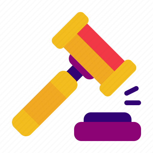 Gavel, bid, legal, auction, court, auction hammer, justice icon - Download on Iconfinder