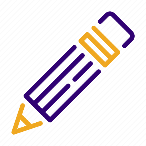 Pencil, education, draw, writing, school, drawing, ruler icon - Download on Iconfinder