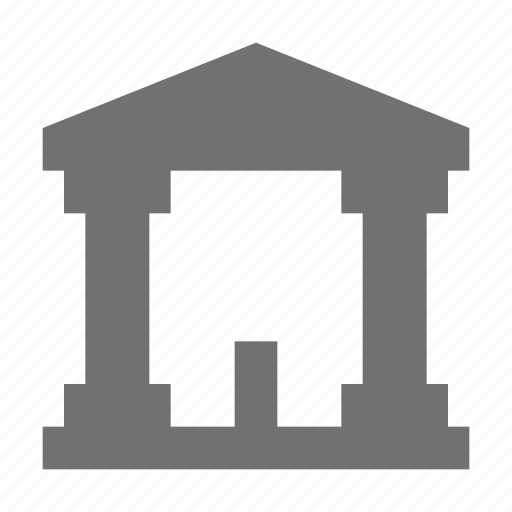 Bank, bank building, financial institute, real estate, stock exchange icon - Download on Iconfinder