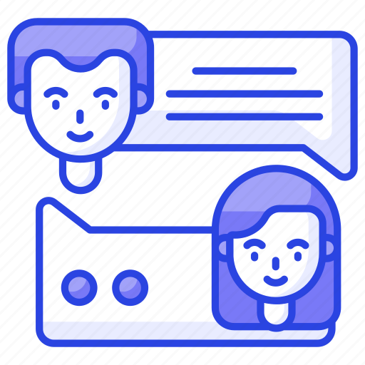 Conversation, communication, speech, bubble, chat, chatting, negotiation icon - Download on Iconfinder