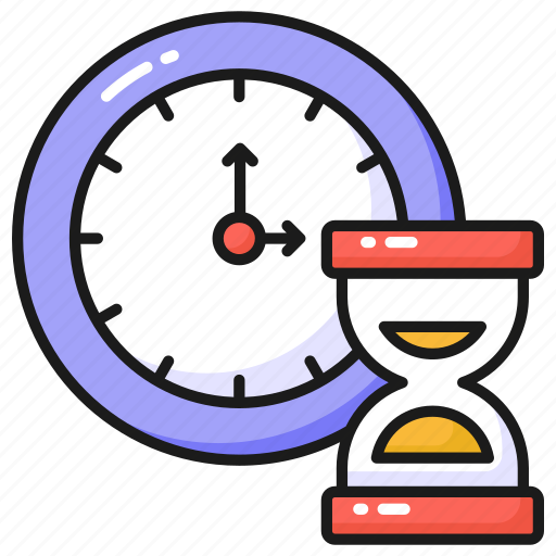 Time, management, hourglass, clock, watch, sand clock icon - Download on Iconfinder