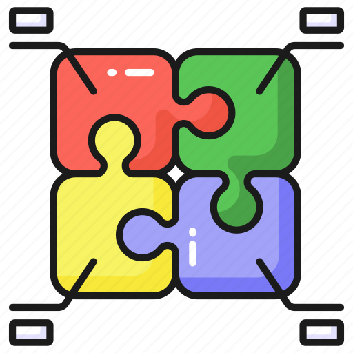 Puzzle, infographic, jigsaw, chart, diagram, analysis, analytics icon - Download on Iconfinder