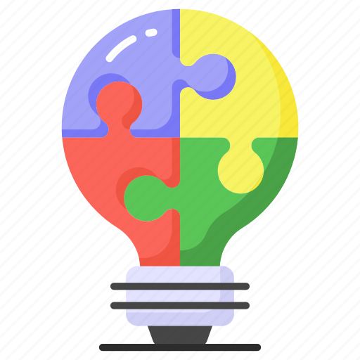 Solution, problem, light, bulb, business, teamwork, invention icon - Download on Iconfinder