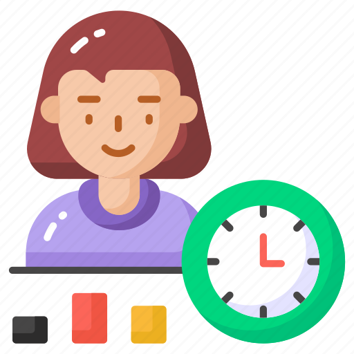 Employee, progress, performance, career, person, user, deadline icon - Download on Iconfinder