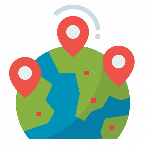 Connection, global, location, network, world icon - Download on Iconfinder