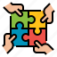 business, partnership, puzzle, solution, teamwork 