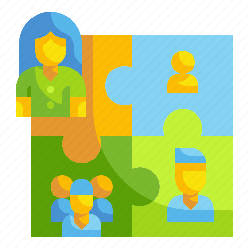 Business, company, creativity, employee, jigsaw, puzzle, teamwork icon - Download on Iconfinder
