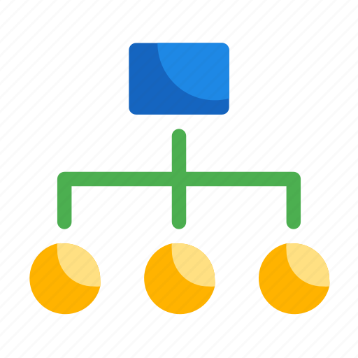 Hierarchy, organization icon, structure, teamwork icon icon - Download on Iconfinder