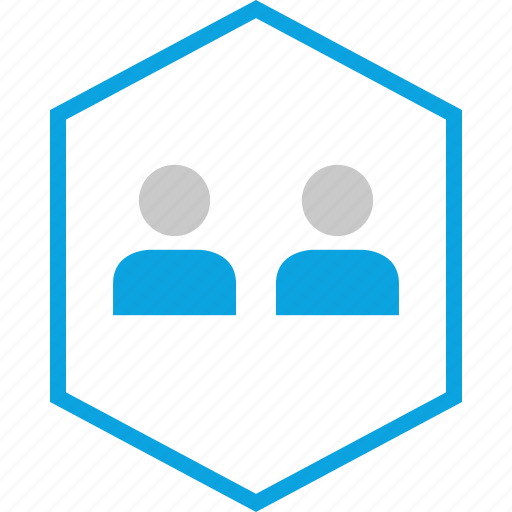 Hexagon, people, sleek, team icon - Download on Iconfinder