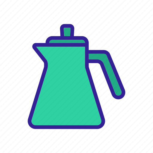Boiling, coffee, kettle, liquid, teapot, tool, utensil icon - Download on Iconfinder