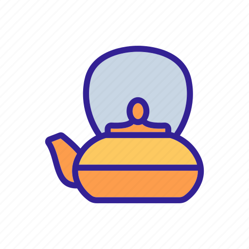 Boiling, large, small, spout, teapot, tool, utensil icon - Download on Iconfinder