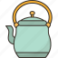 teapot, beverage, kitchenware, iron, cast 
