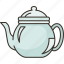 teapot, glass, tea, brewing, dishware 