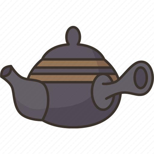 Teapot, kyusu, tokoname, clay, japanese icon - Download on Iconfinder