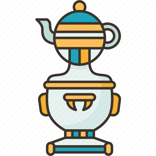 Teapot, russian, samovar, teatime, culture icon - Download on Iconfinder