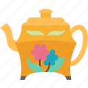teapot, beverage, vintage, dishware, kitchen