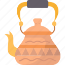 teapot, copper, turkish, coffee, kettle