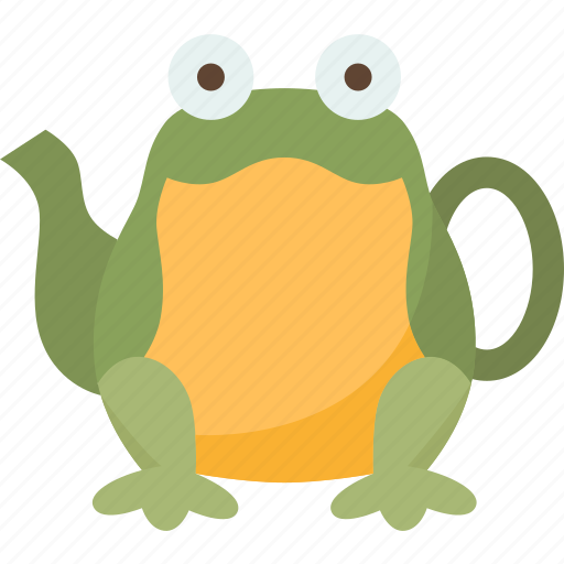 Teapot, frog, pot, kitchenware, ceramic icon - Download on Iconfinder
