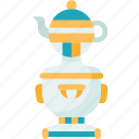 teapot, russian, samovar, teatime, culture