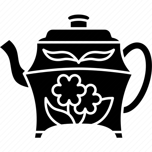 Teapot, beverage, vintage, dishware, kitchen icon - Download on Iconfinder