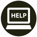 help, laptop, information, notebook