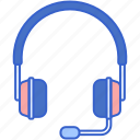 headset, headphone, audio, sound