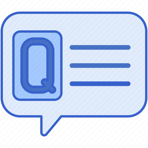 Question, chat, help, support icon - Download on Iconfinder