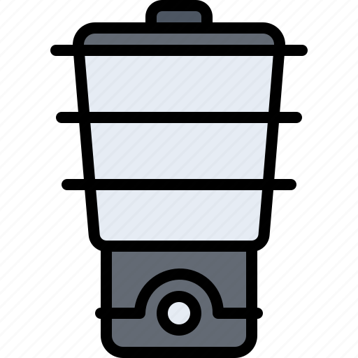 Steamer, electronics, shop, kitchen, cooking icon - Download on Iconfinder