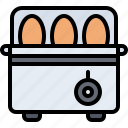 egg, cooker, electronics, shop, kitchen, cooking