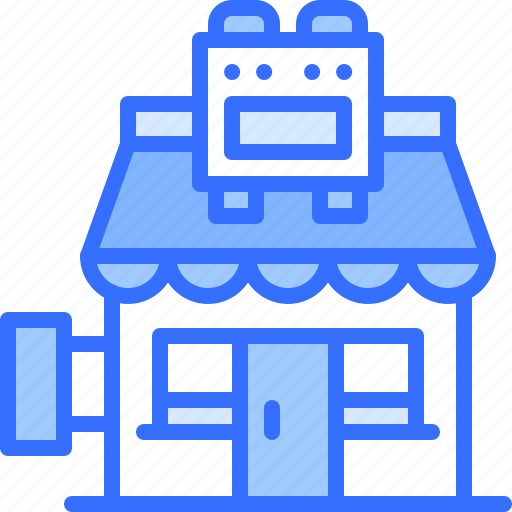 Stove, building, sign, electronics, shop, kitchen, cooking icon - Download on Iconfinder