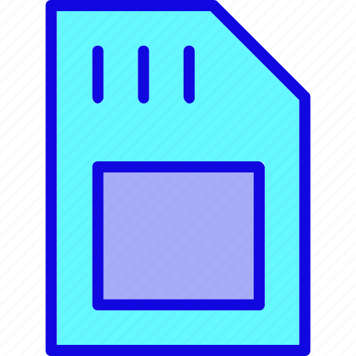 Cdma, chip, gsm, memory, microchip, phone sim, sim card icon - Download on Iconfinder