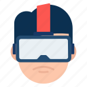 virtual, reality, headset, vr, technology, glasses, gaming