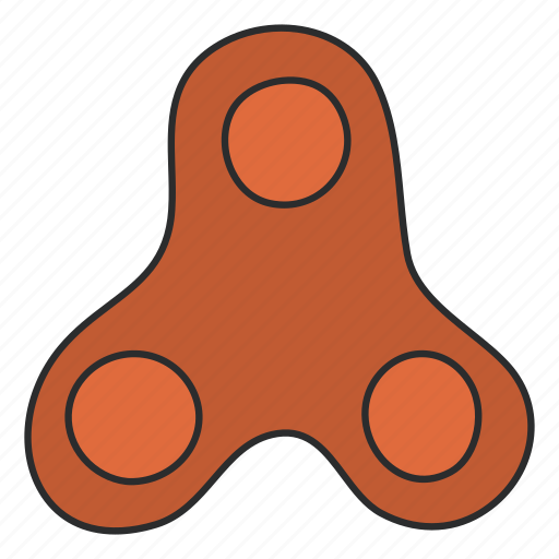 Fidget spinner, hand spinner, toy, plaything, multiboard icon - Download on Iconfinder