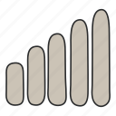 signal bars, signal strength, ui, ux, network signals