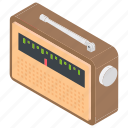 media, old radio, radio, radio set, transmission