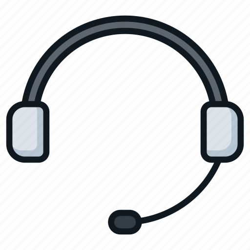 Call, contact, earpiece, headphone, headset, microphone icon - Download on Iconfinder
