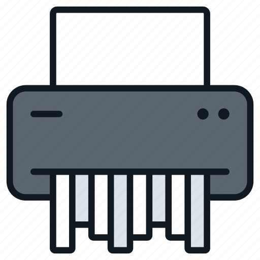 Confidential, delete, erase, paper, secure, shred, shredder icon - Download on Iconfinder