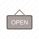 business, cash, currency, finance, money, open, sign