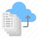 cloud, document, documentary, paper, storage, technology, electronic